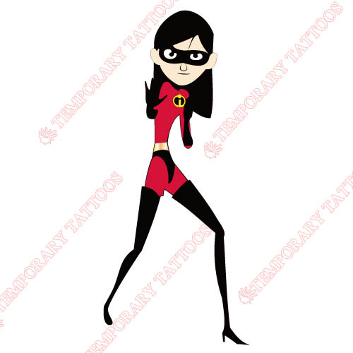 The Incredibles Customize Temporary Tattoos Stickers NO.3454
